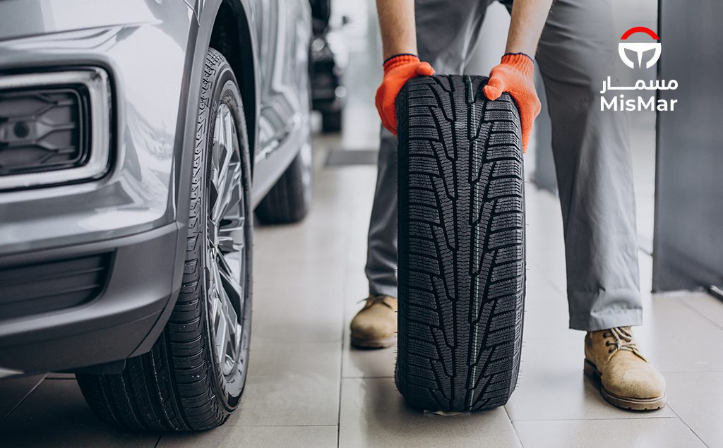 تبديل اماكن الاطارات