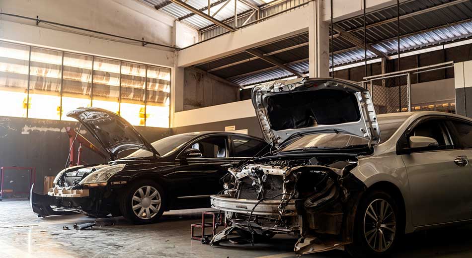مراكز اصلاح سيارات الحوادث